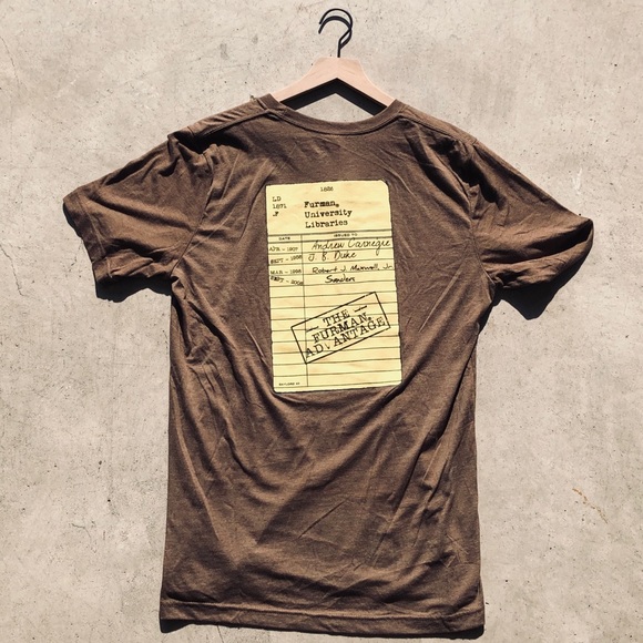 Vintage Furman University Libraries Tee 1826’ - Picture 2 of 2